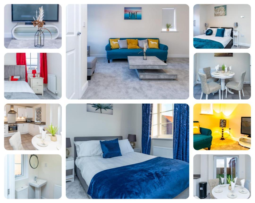 Stunning 3-Bed Risa House In Beeston Nottingham Villa Bagian luar foto